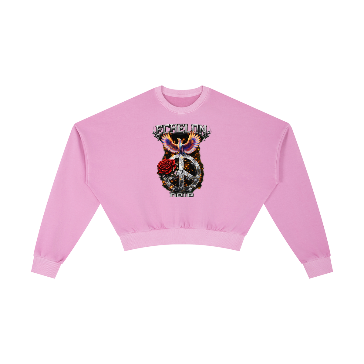 Vintage Washed Cropped Sweatshirt