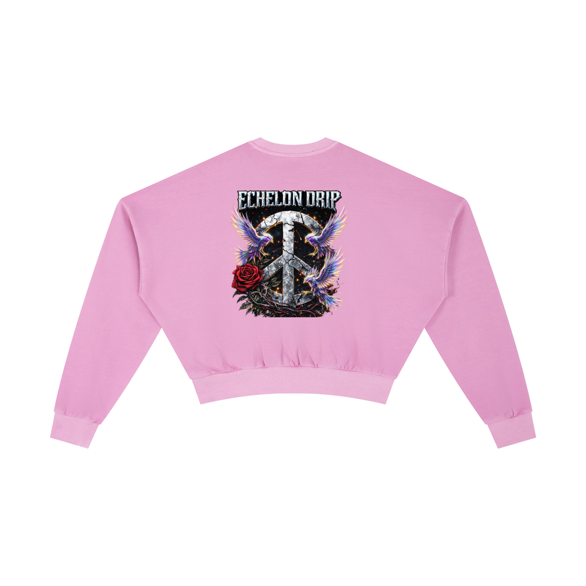 Vintage Washed Cropped Sweatshirt