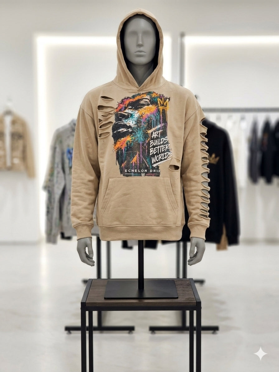 Art Builds Better Worlds Hoodie